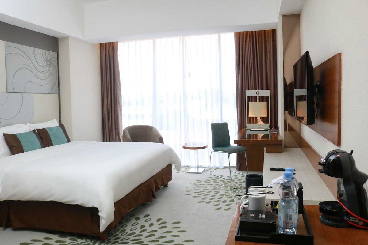 ภาพถ่ายห้องพักโรงแรมจริง ประกอบแนวคิด YooDee Hotel ในอนาคต