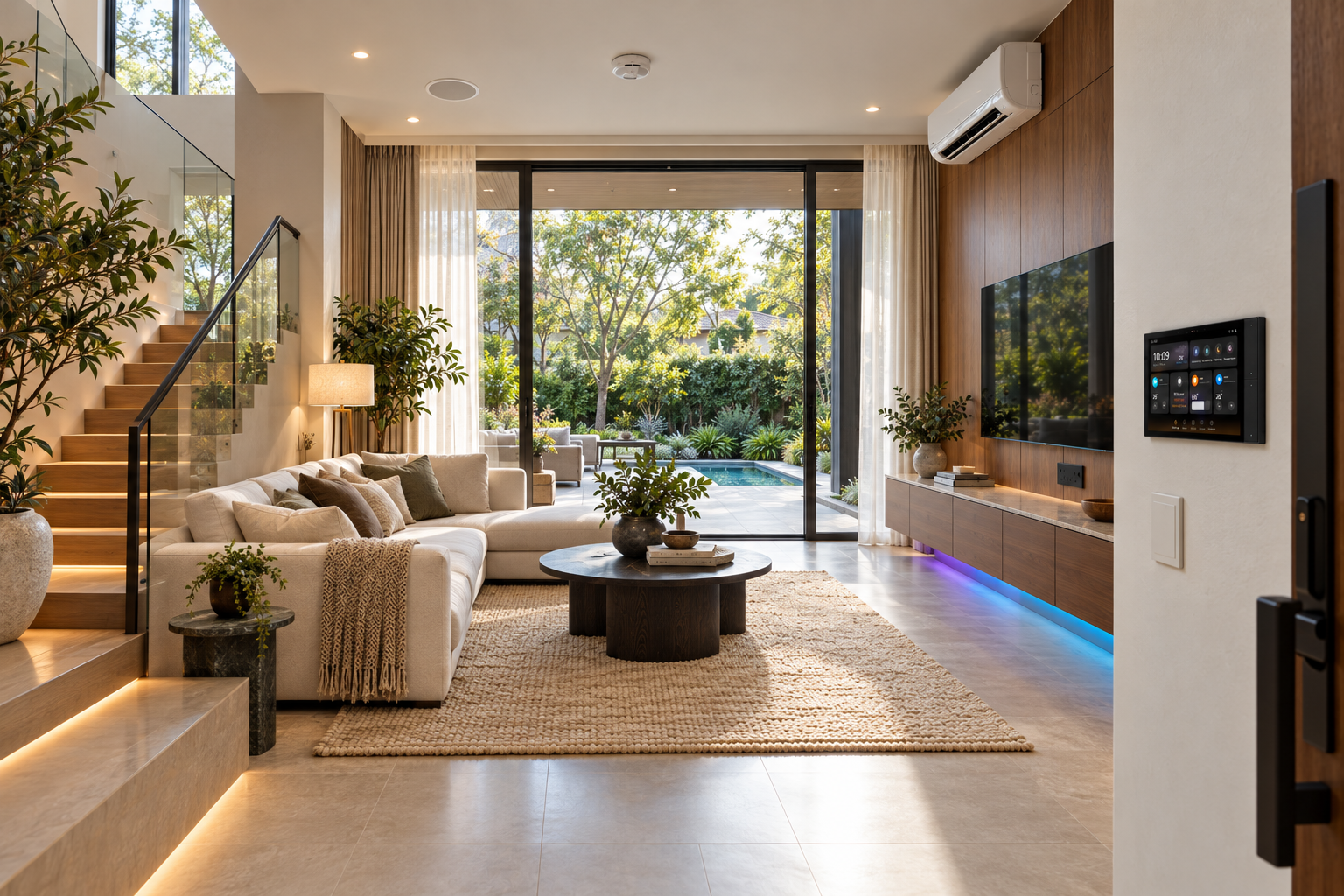 ภาพแนวคิดบ้านตัวอย่าง Smart Home